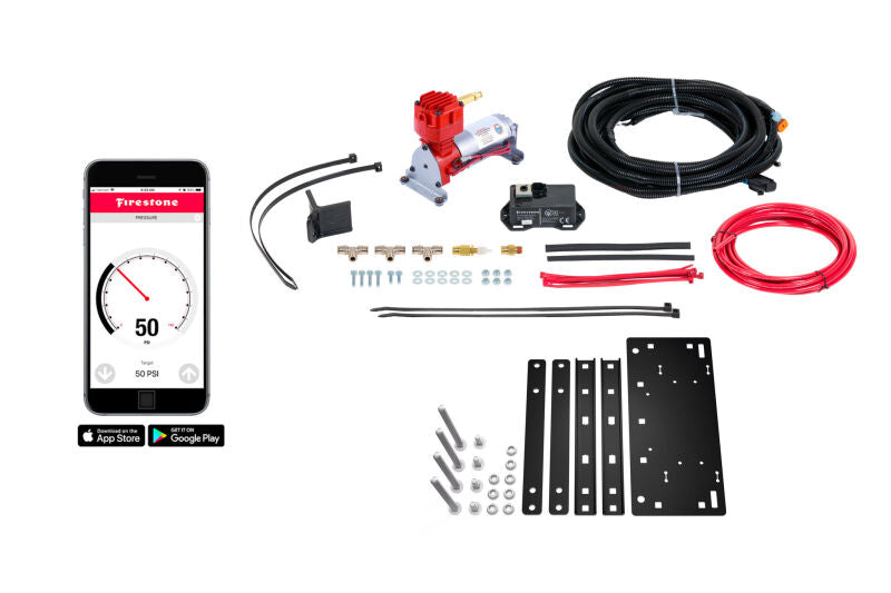 FIR Air Cmd Compressor Kit - Firestone Air Command Single Wireless App Heavy Kit (WR17602921)