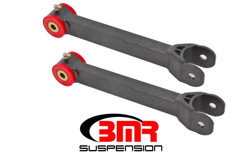 BMR Trailing Arms - BMR 16-17 6th Gen Camaro Non-Adj. Upper Trailing Arms (Polyurethane) - Black Hammertone