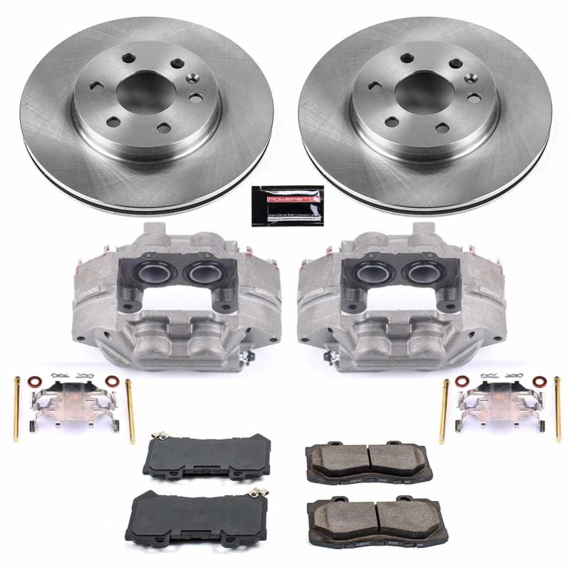 PSB Autospecialty Caliper - Power Stop 15-20 GMC Canyon Front Autospecialty Kit w/Cals