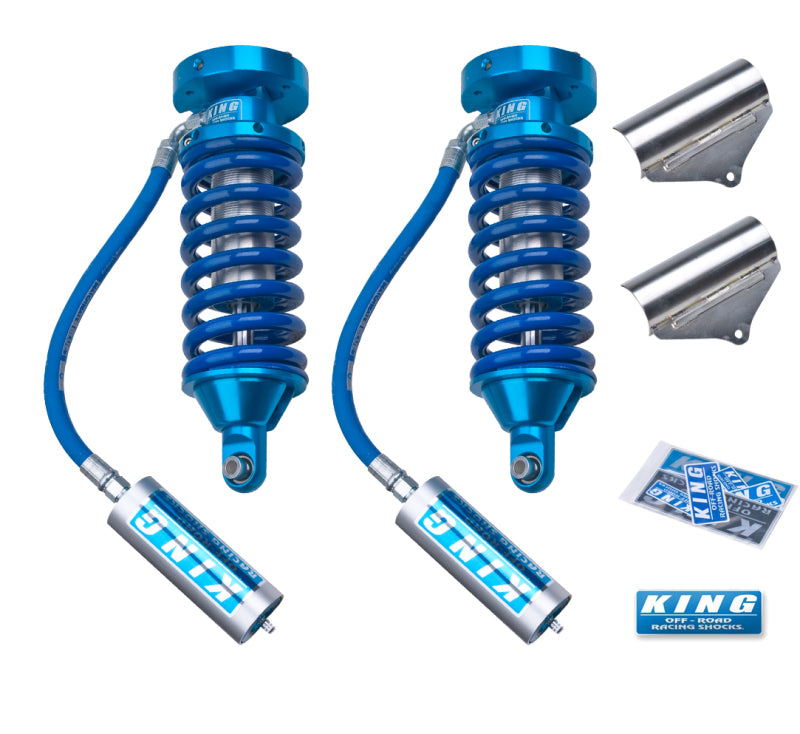 KIN 2.5 Coilovers - King Shocks 04-15 Nissan Titan Front 2.5 Dia Remote Reservoir Coilover (Pair)