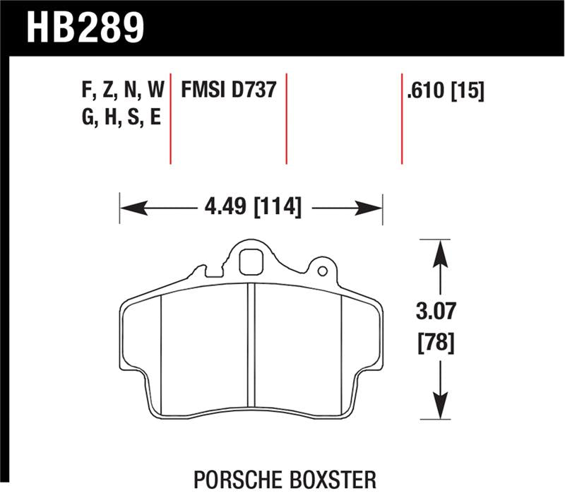 HAWK HP+ Brake Pad Sets - Hawk HP+ Street Brake Pads