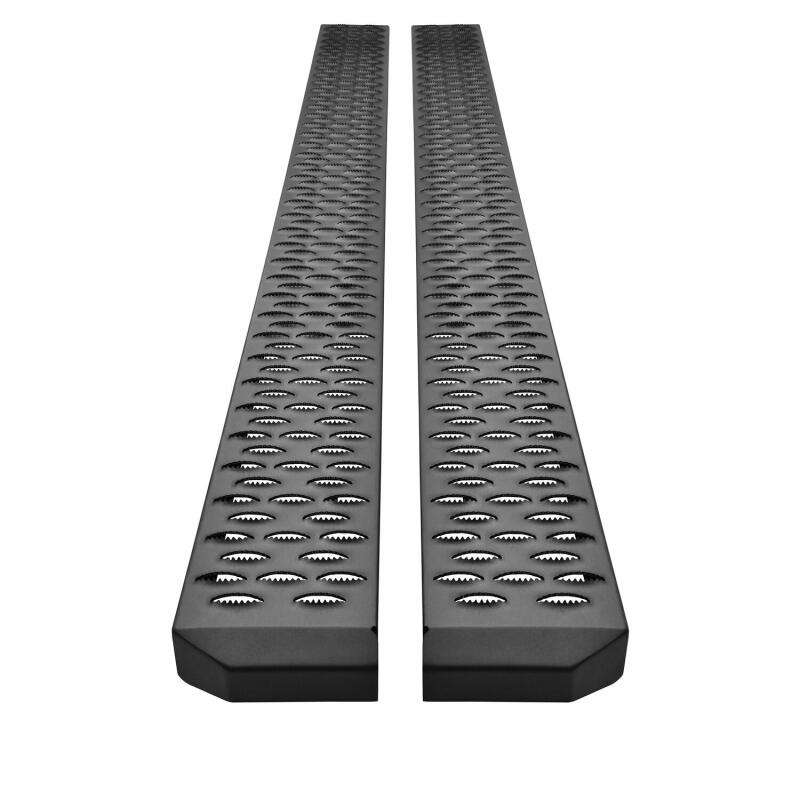 WES Running Boards - Grate - Westin Grate Steps Running Boards 83 in - Textured Black