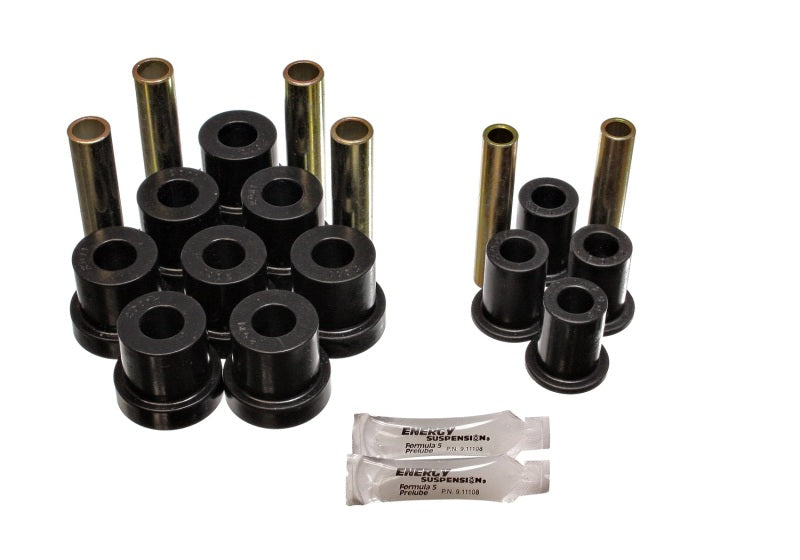 ES Spring/Shackle Bush - Black - Energy Suspension GM 4Wd Front Spring & Shackle Bushing - Black