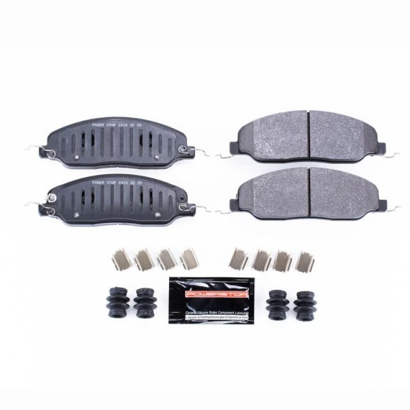 PSB Track Day Brake Pads - Power Stop 11-14 Ford Mustang Front Track Day Brake Pads