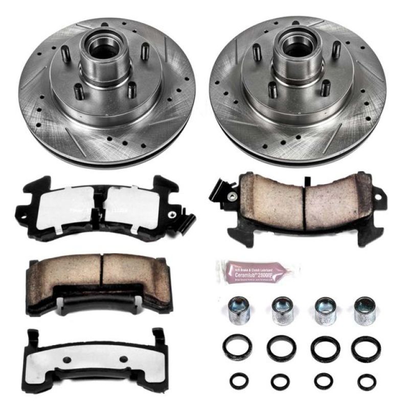 PSB Z36 Truck & Tow Kit - Power Stop 82-87 Buick Regal Front Z36 Truck & Tow Brake Kit