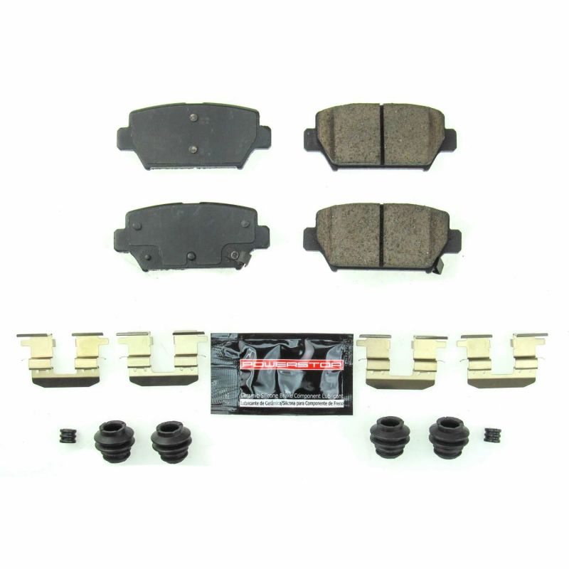 PSB Z23 Evolution Brake Pads - Power Stop 2019 Mitsubishi Eclipse Cross Rear Z23 Evolution Sport Brake Pads w/Hardware