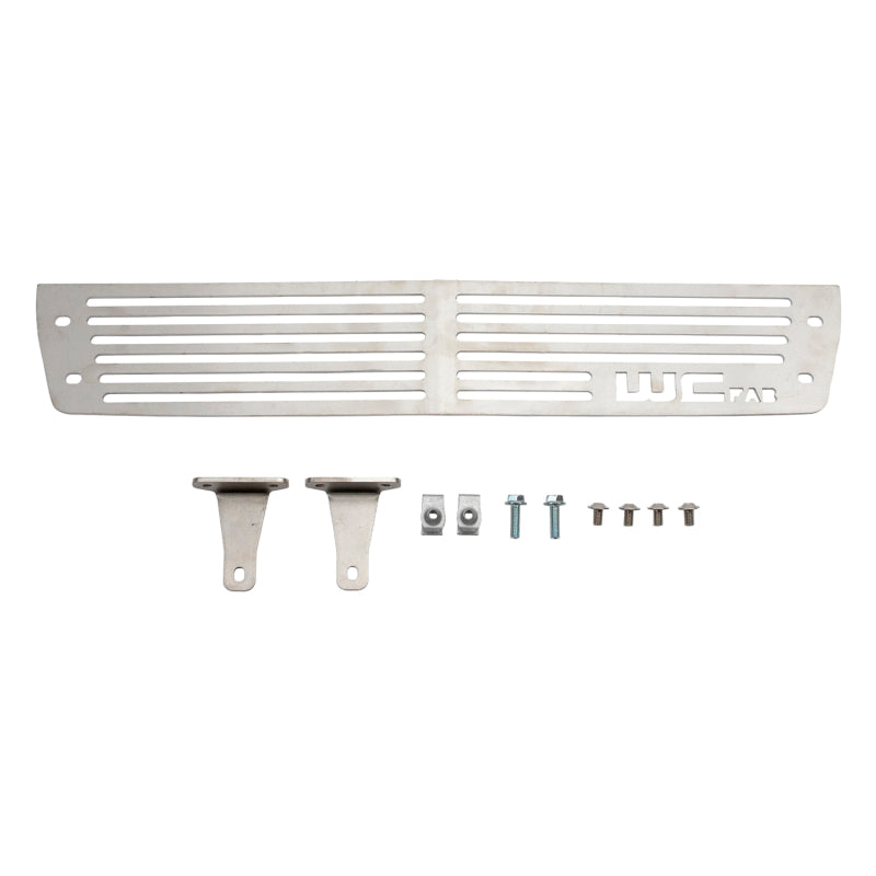 WCF Bumper Grilles - Wehrli 15-19 GMC Sierra 6.6L LML/L5P Duramax Bumper Grille - Raw Stainless Finish