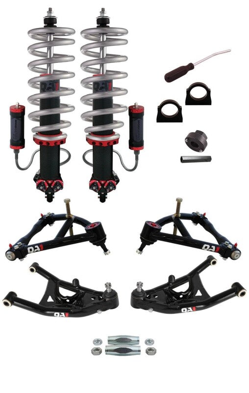 QAP Coil-Overs - Pro Coil - QA1 67-69 GM F-Body Level 3 Drag Kit 2.0 w/ Shocks