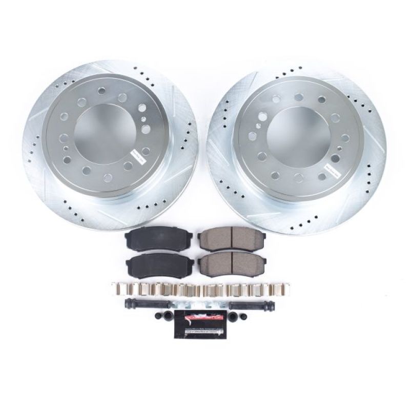 PSB Z23 Evolution Kit - Power Stop 03-09 Lexus GX470 Rear Z23 Evolution Sport Brake Kit