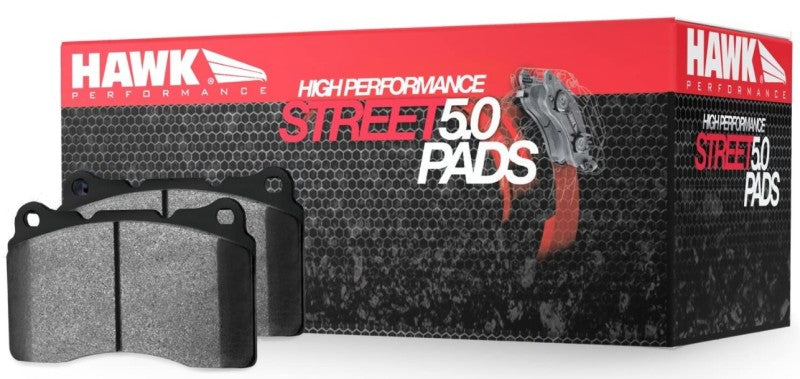 HAWK HPS 5.0 Brake Pad Sets - Hawk 19+ Chevy Corvette C8 Street HPS 5.0 Brake Pad