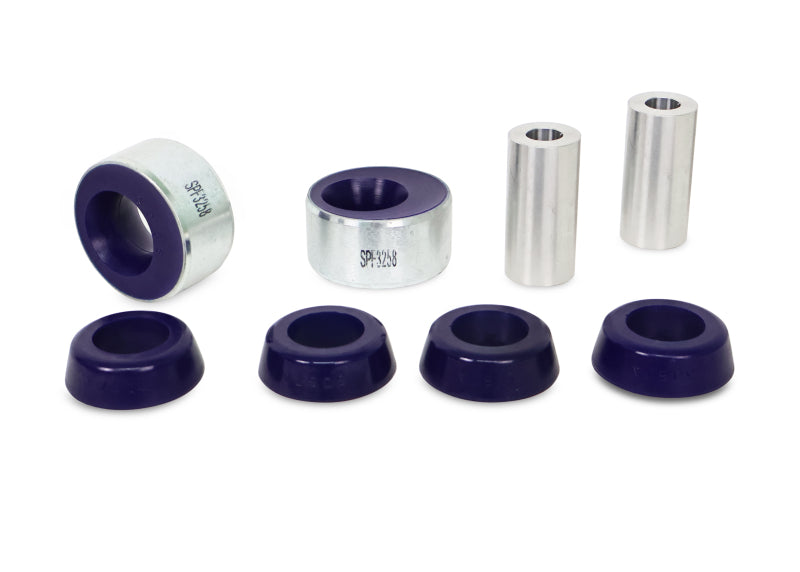 SPR Bushing Kits - SuperPro 04-11 Mazda RX-8 Camber Adjustable Rear LCA Inner Bushing Kit & Caster - Stainless Hardware