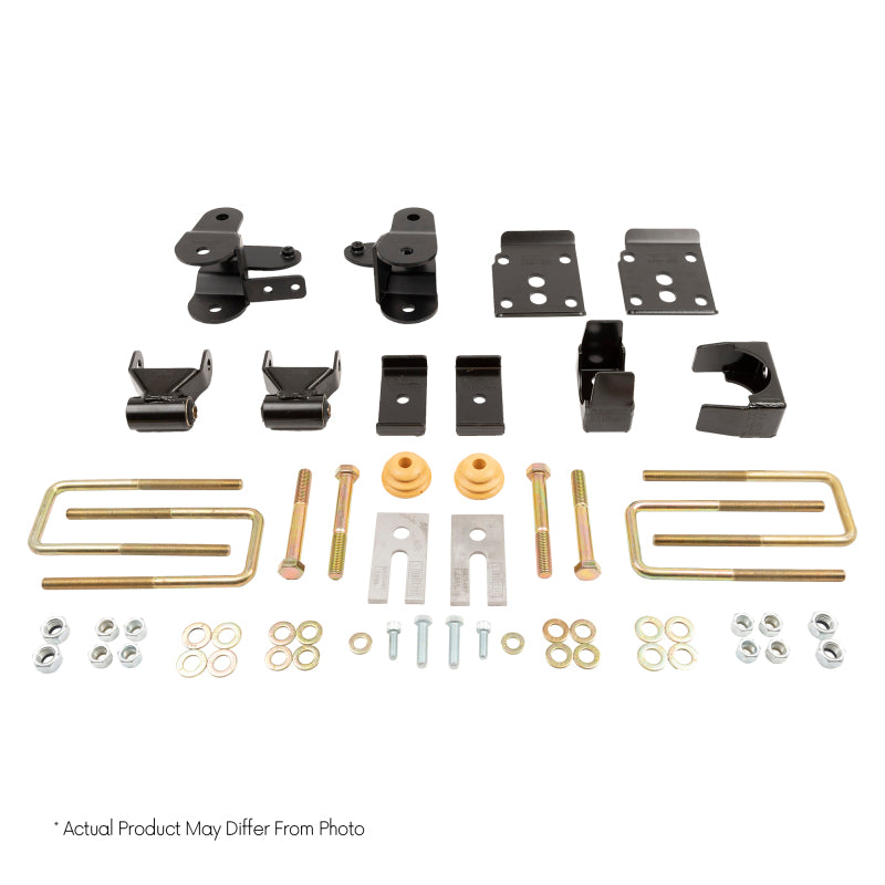 BT Lowering Kit - Belltech LOWERING FLIP KIT 2019 Chevrolet Silverado 1500