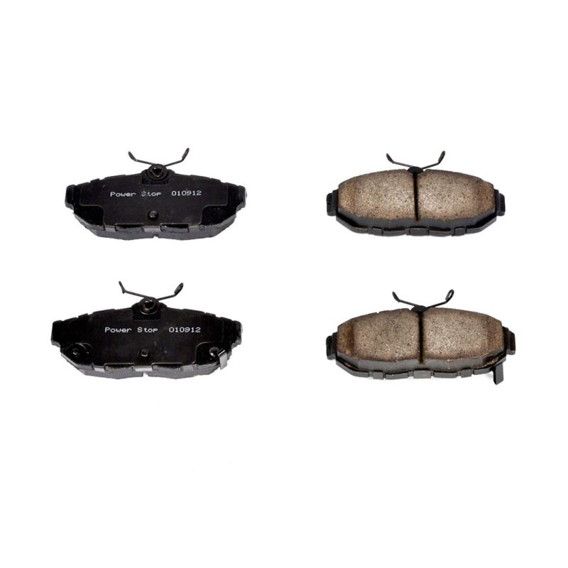 PSB Z16 Evolution Brake Pads - Power Stop 11-14 Ford Mustang Rear Z16 Evolution Ceramic Brake Pads