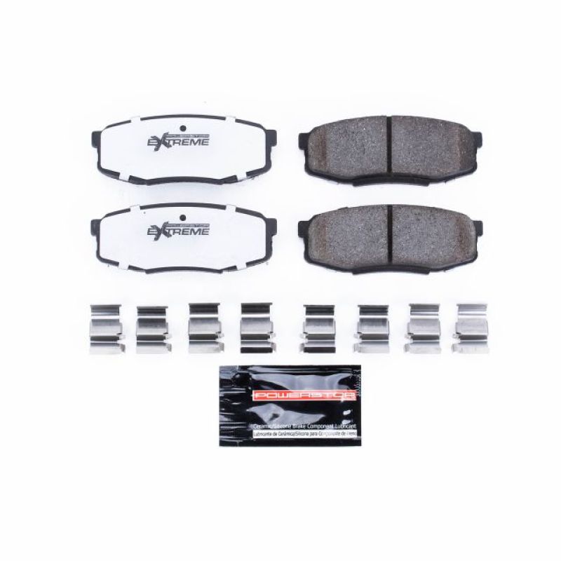 PSB Z36 Truck & Tow Brake Pads - Power Stop 13-21 Toyota Land Cruiser Rear Z36 Truck & Tow Brake Pads w/Hardware