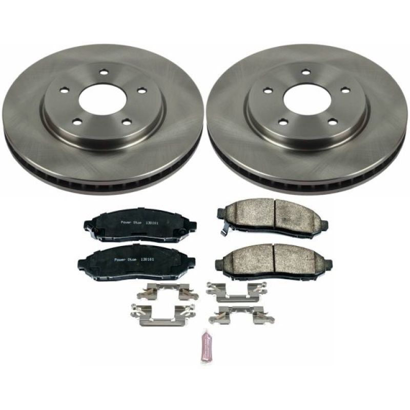 PSB Autospecialty Kit - Power Stop 15-17 Chevrolet City Express Front Autospecialty Brake Kit