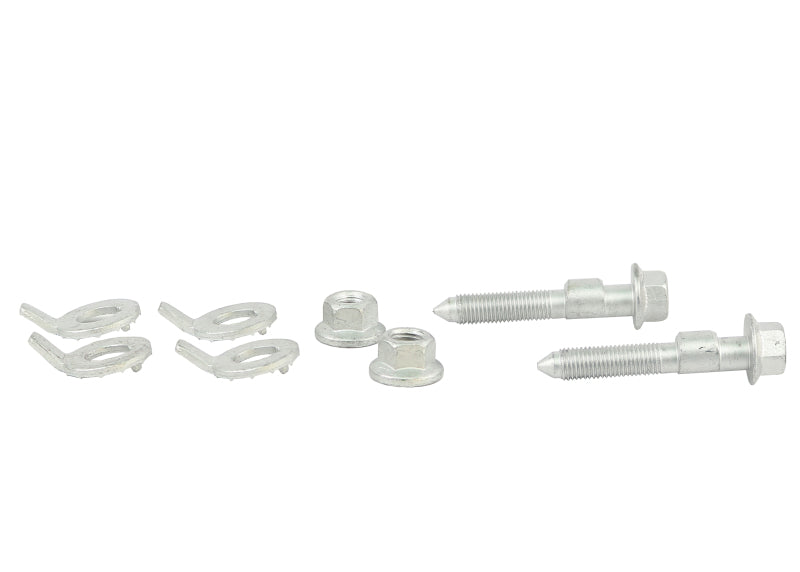SPR Camber Adj Kits - SuperPro 2002 Acura RSX Base Front Lower Strut Mount Camber Bolt Set - 15mm
