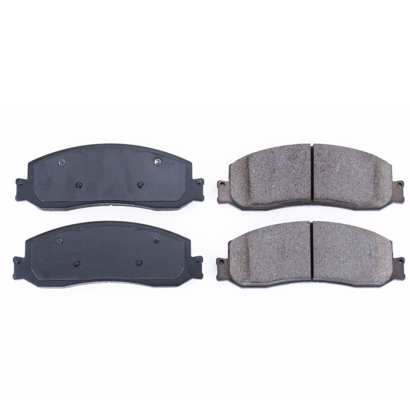 PSB Z16 Evolution Brake Pads - Power Stop 2012 Ford F-250 Super Duty Front Z16 Evolution Ceramic Brake Pads