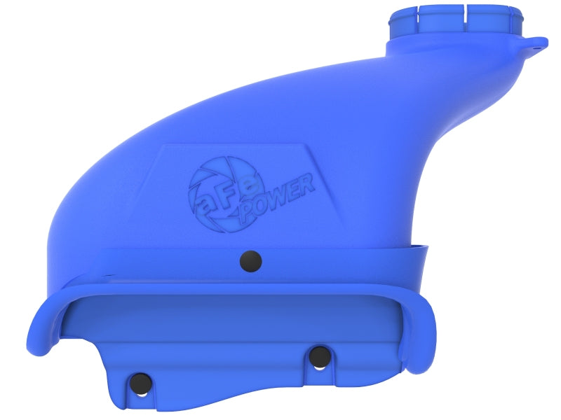 AFE Air Scoops - aFe Rapid Induction Dynamic Air Scoop 2021+ Ford F-150V6/V8 - Blue