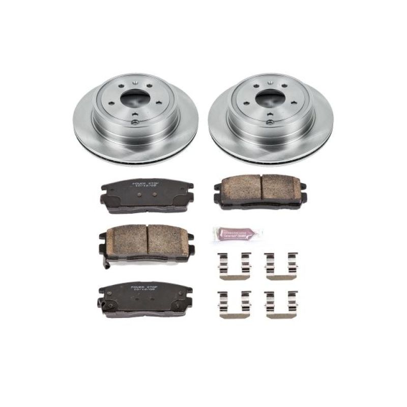 PSB Autospecialty Kit - Power Stop 12-15 Chevrolet Captiva Sport Rear Autospecialty Brake Kit