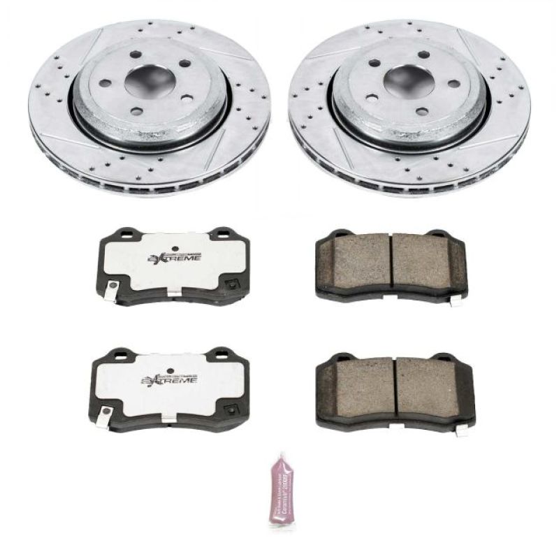 PSB Z26 Street Warrior Kit - Power Stop 18-19 Dodge Durango Rear Z26 Street Warrior Brake Kit