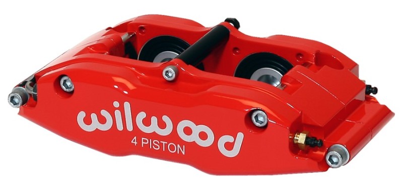 WIL Superlite Caliper - Wilwood Caliper-BNSL4R-Red 1.75in Pistons 1.25in Disc
