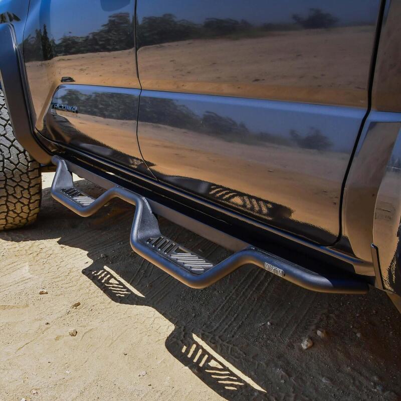 WES Nerf Bars - Outlaw - Westin 2024 Toyota Tacoma Outlaw Drop Nerf Step Bars - Textured Black