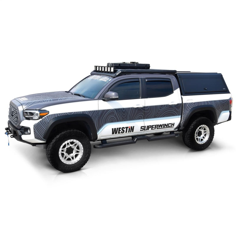WES Running Boards - HDX - Westin 05-23 Toyota Tacoma DC HDX Running Boards - Tex. Blk