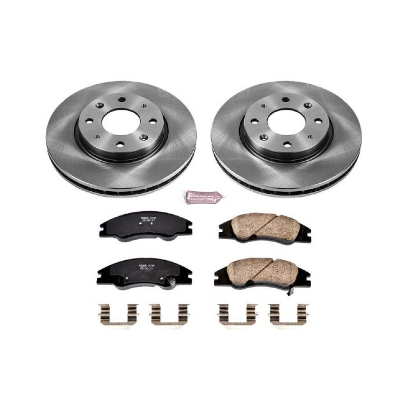 PSB Autospecialty Kit - Power Stop 04-09 Kia Spectra Front Autospecialty Brake Kit