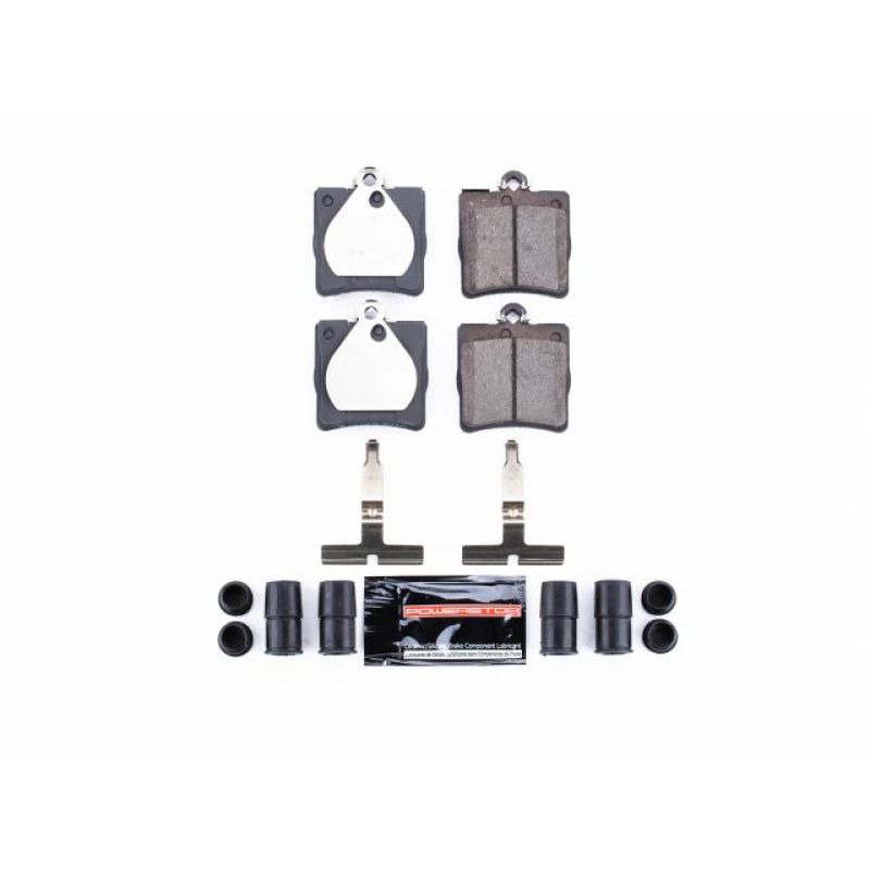 PSB Z23 Evolution Brake Pads - Power Stop 04-08 Chrysler Crossfire Rear Z23 Evolution Sport Brake Pads w/Hardware