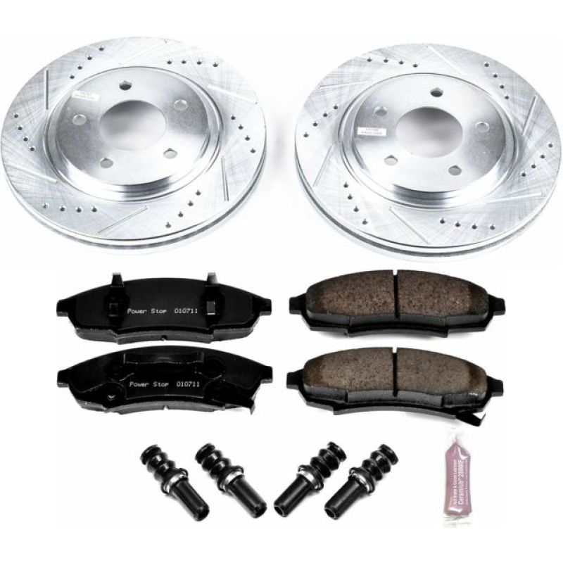 PSB Z23 Evolution Kit - Power Stop 95-96 Buick Regal Front Z23 Evolution Sport Brake Kit