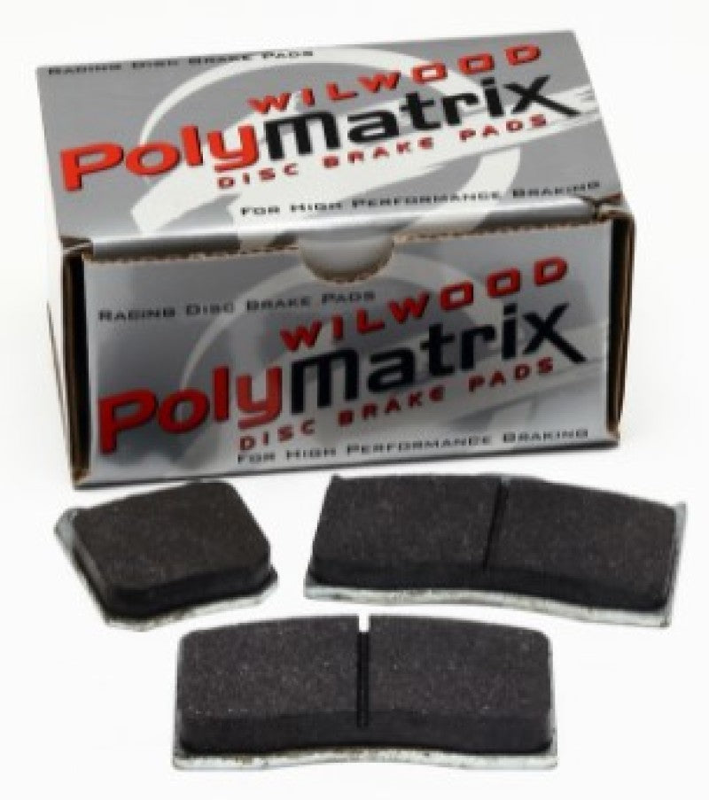 WIL PolyMatrix E Brake Pads - Wilwood PolyMatrix Pad Set - 7912 E Powerlite