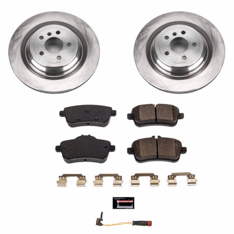 PSB Autospecialty Kit - Power Stop 17-18 Mercedes-Benz GLS450 Rear Autospecialty Brake Kit