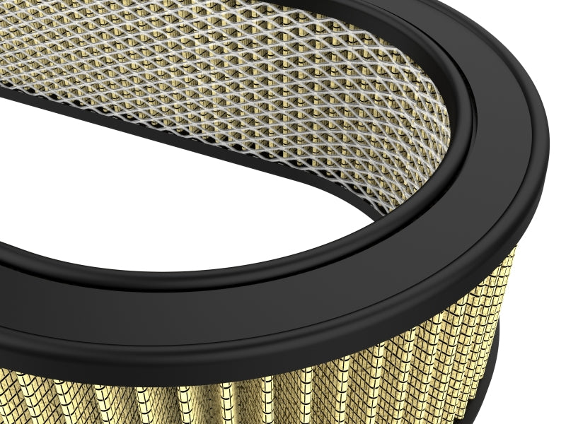 AFE Universal Pro-G 7 Filter - aFe Magnum FLOW Custom Air Filter 18-1/8 IN L x 7-1/4 IN W x 4 IN H w/ Expanded Metal