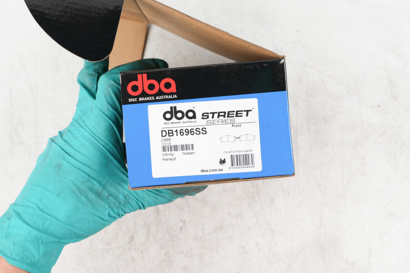 DBA Street Series Brake Pads - DBA 09-13 Infiniti G37 (Excl Sport Brake Pkg) Street Series Front Brake Pads