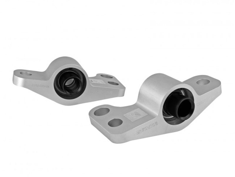 SK Spherical Bushings - Skunk2 96-00 Honda Civic Front Spherical Bushing Compliance Bracket - Clear