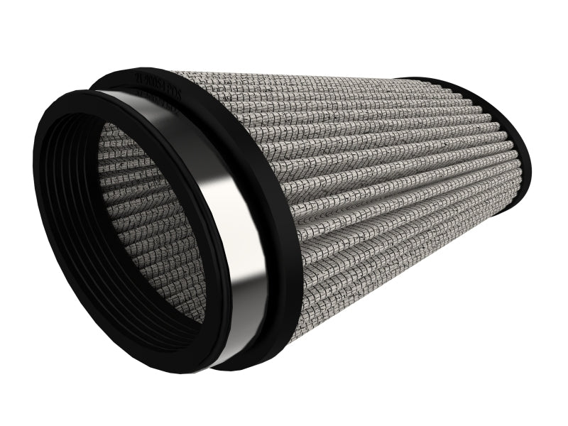 AFE Universal Pro Dry S Filter - aFe Magnum (3x4-3/4)in Flange ID x (4x5-3/4)in Base x (2-1/2x4-1/4) FLOW Pro DRY S Air Filter (Pair)