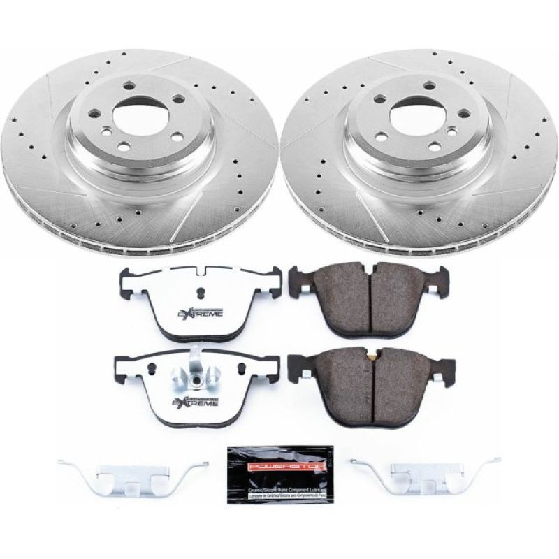 PSB Z26 Street Warrior Kit - Power Stop 11-15 BMW 750i Rear Z26 Street Warrior Brake Kit