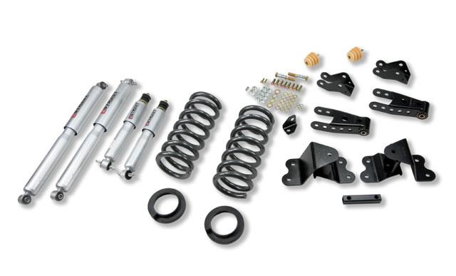 BT Lower Kit w SP Shocks - Belltech LOWERING KIT WITH SP SHOCKS
