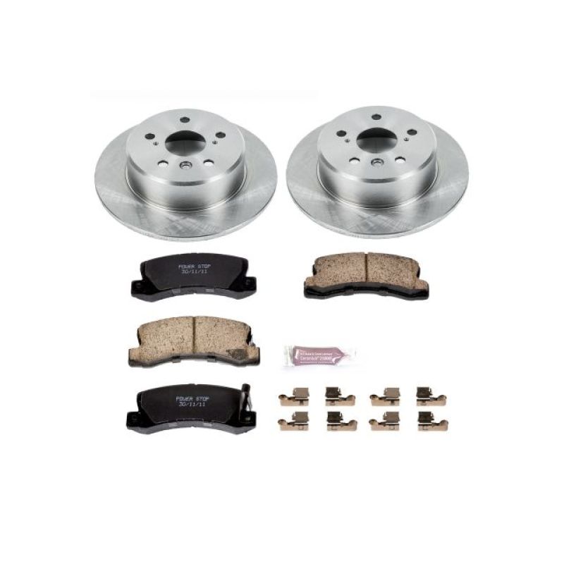 PSB Autospecialty Kit - Power Stop 92-96 Lexus ES300 Rear Autospecialty Brake Kit