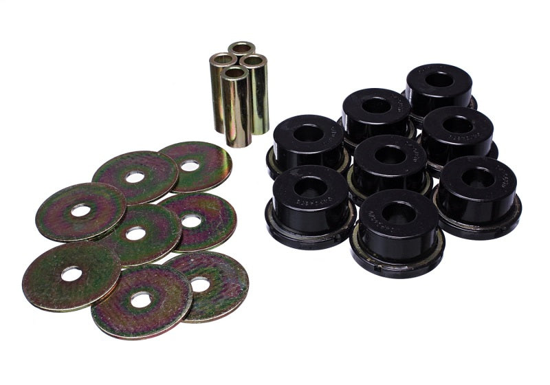 ES Subframe Bushings - Black - Energy Suspension 05-09 Subaru Legacy Rear Subframe Bushing Set - Black