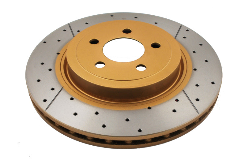 DBA Street Slot&Drill Rotors - DBA 09-20 Dodge Challenger Front Drilled & Slotted Street Series Rotor