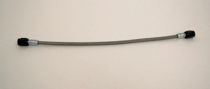 FRA Brake Lines - Fragola -2AN Brake Line w/ -3AN Black Alum. Nuts 26in