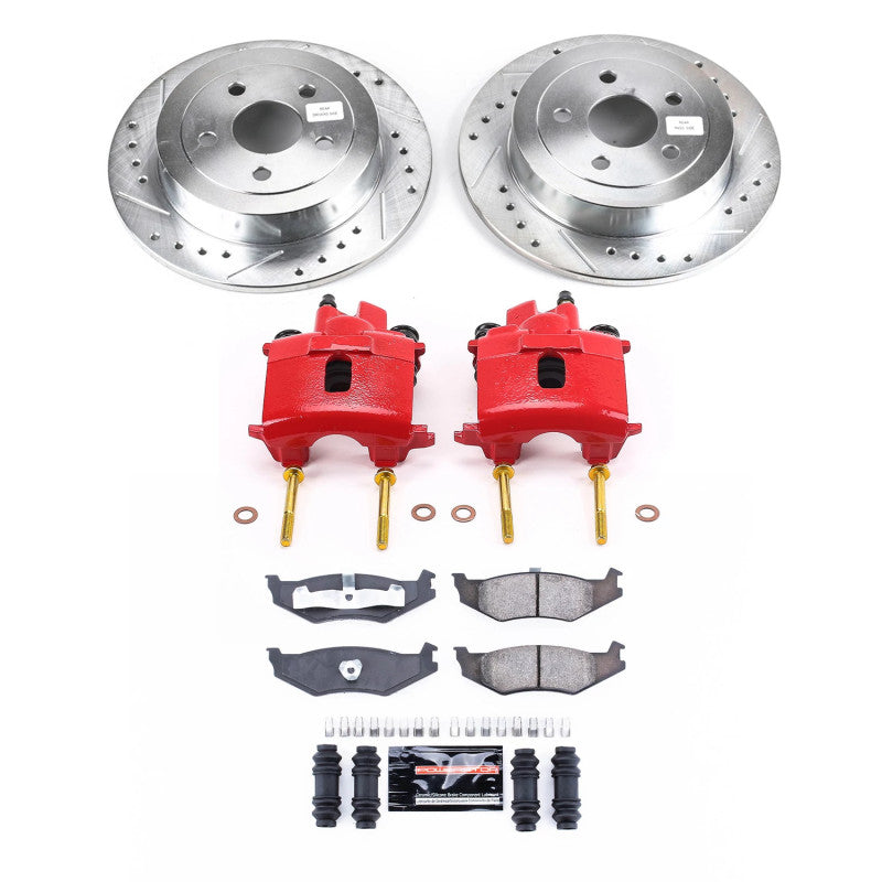PSB Z23 Evolution Kit w/Cals - Power Stop 01-06 Dodge Stratus Rear Z23 Evolution Kit w/Calipers