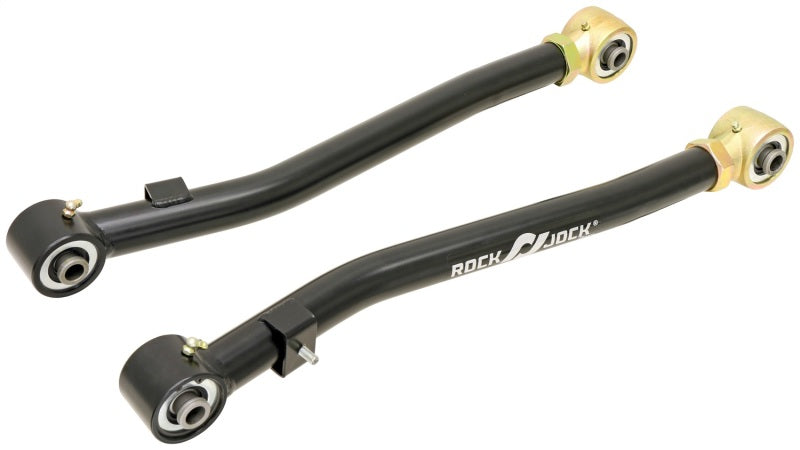 ROK Control Arms - RockJock JL/JT Johnny Joint Control Arms Front Lower Adjustable Pair