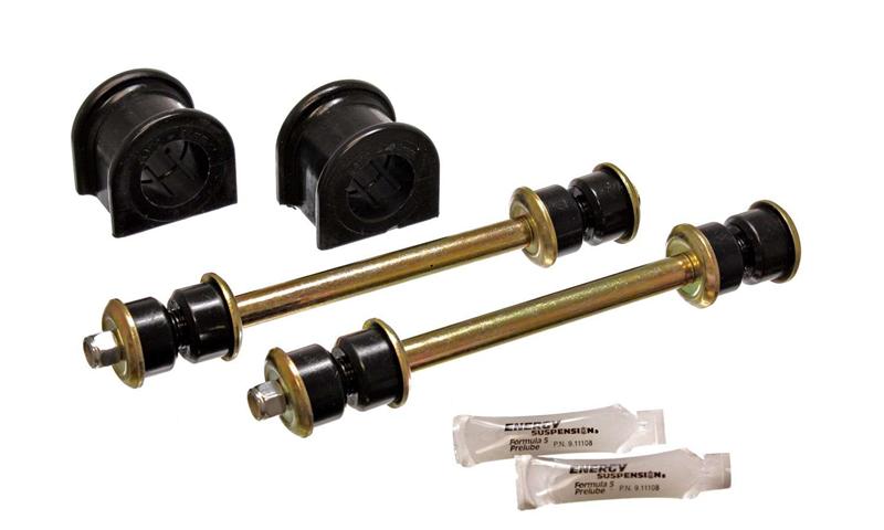 ES Sway Bar Bushings - Black - Energy Suspension 98-01 Ford Explorer/Bronco 2WD/4WD 34mm Black Front Sway Bar Bushing Set
