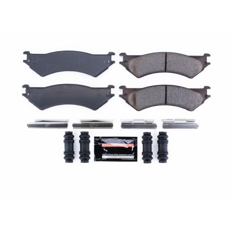 PSB Z23 Evolution Brake Pads - Power Stop 03-07 Ford E-250 Rear Z23 Evolution Sport Brake Pads w/Hardware