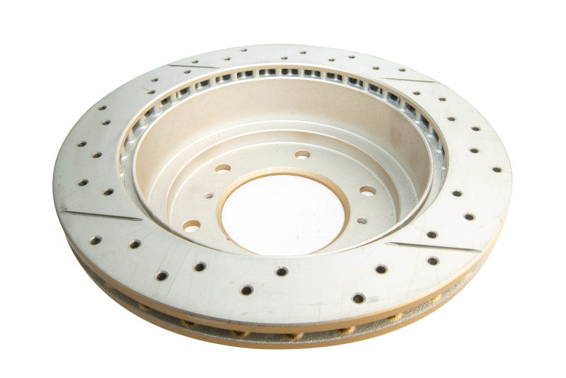 DBA Street Slot&Drill Rotors - DBA 00-06 Mitsubishi Montero Rear Street Series Drilled & Slotted Rotor