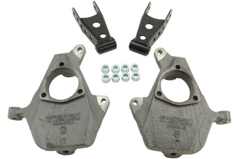 BT Lowering Kit w/o Shocks - Belltech LOWERING KIT 2014 Silverado/Sierra All Cabs 2WD 2in Front/2in or 3in Rear w/o Shocks