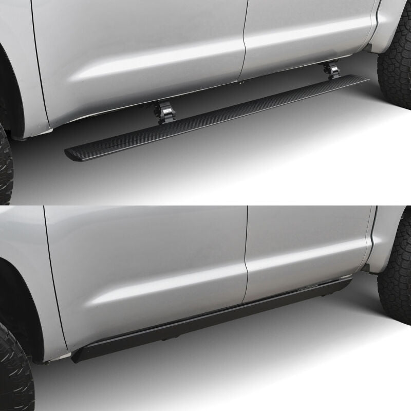 WES Running Boards - Pro-e - Westin 07-21 Toyota Tundra CrewMax Pro-e Electric Running Boards - Textured Black