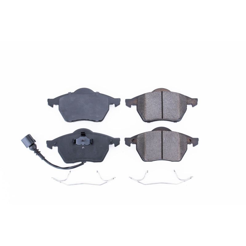 PSB Z17 Evolution Brake Pads - Power Stop 00-06 Audi TT Front Z17 Evolution Ceramic Brake Pads w/Hardware